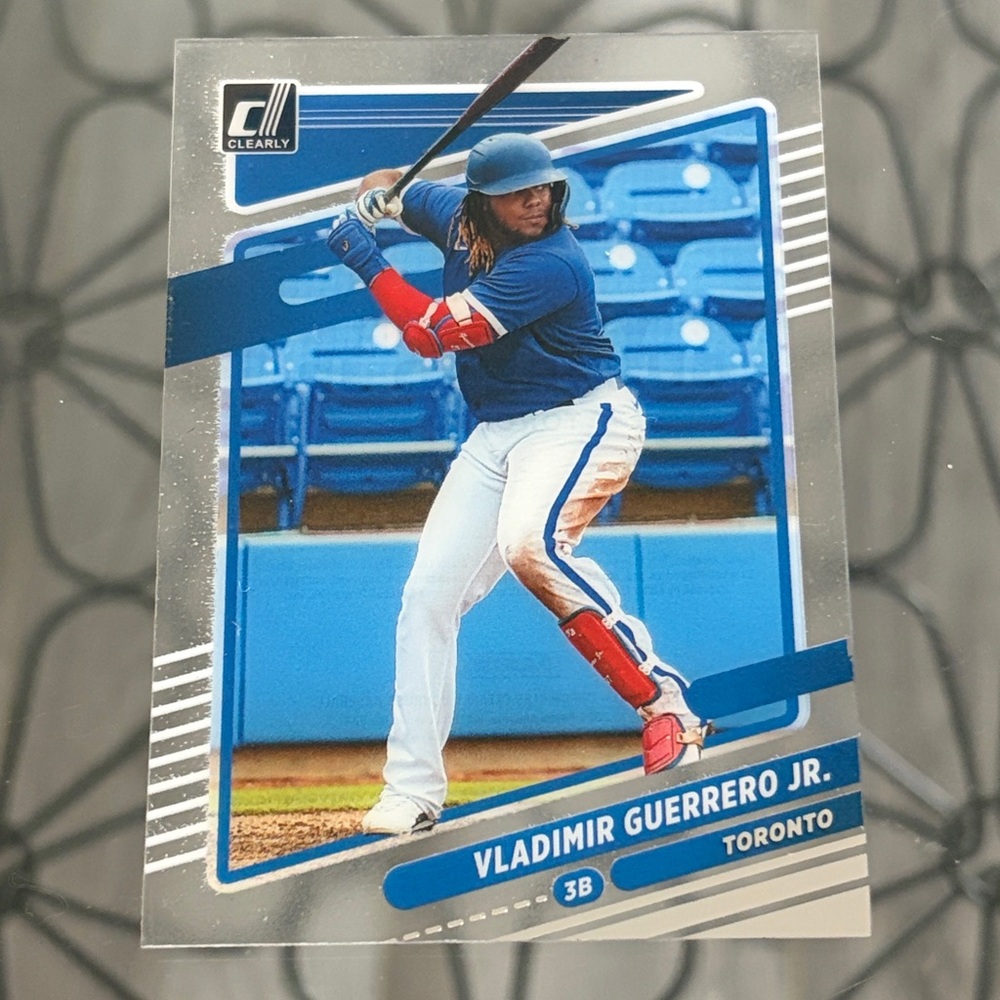 Vladimir Guerrero Jr 2021 Donruss Toronto Blue Jays Baseball Card